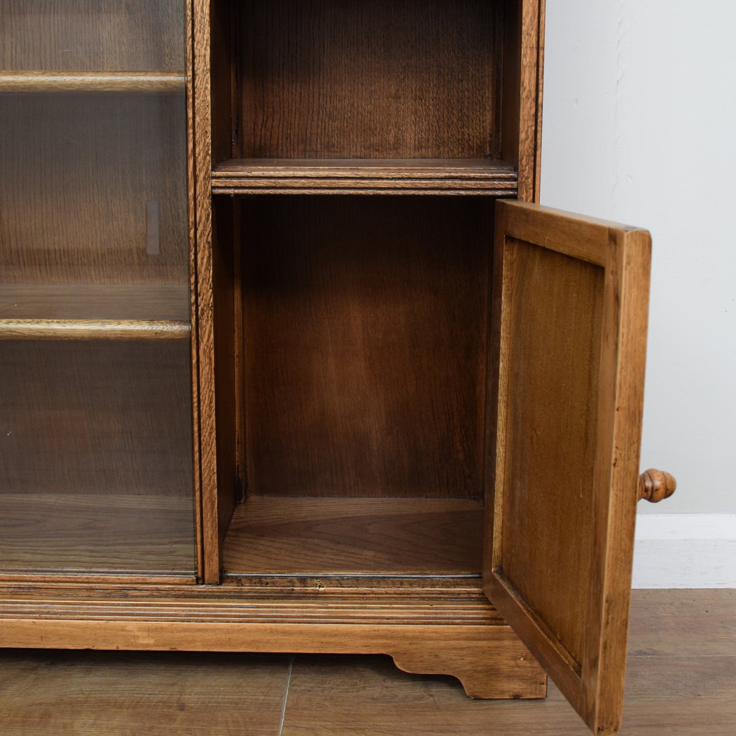 Old Charm Glazed Bookcase