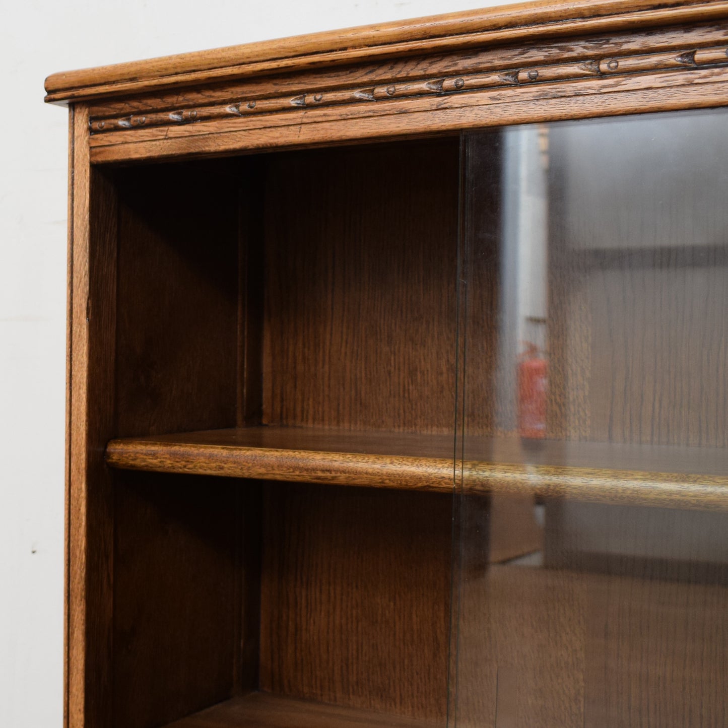 Old Charm Glazed Bookcase