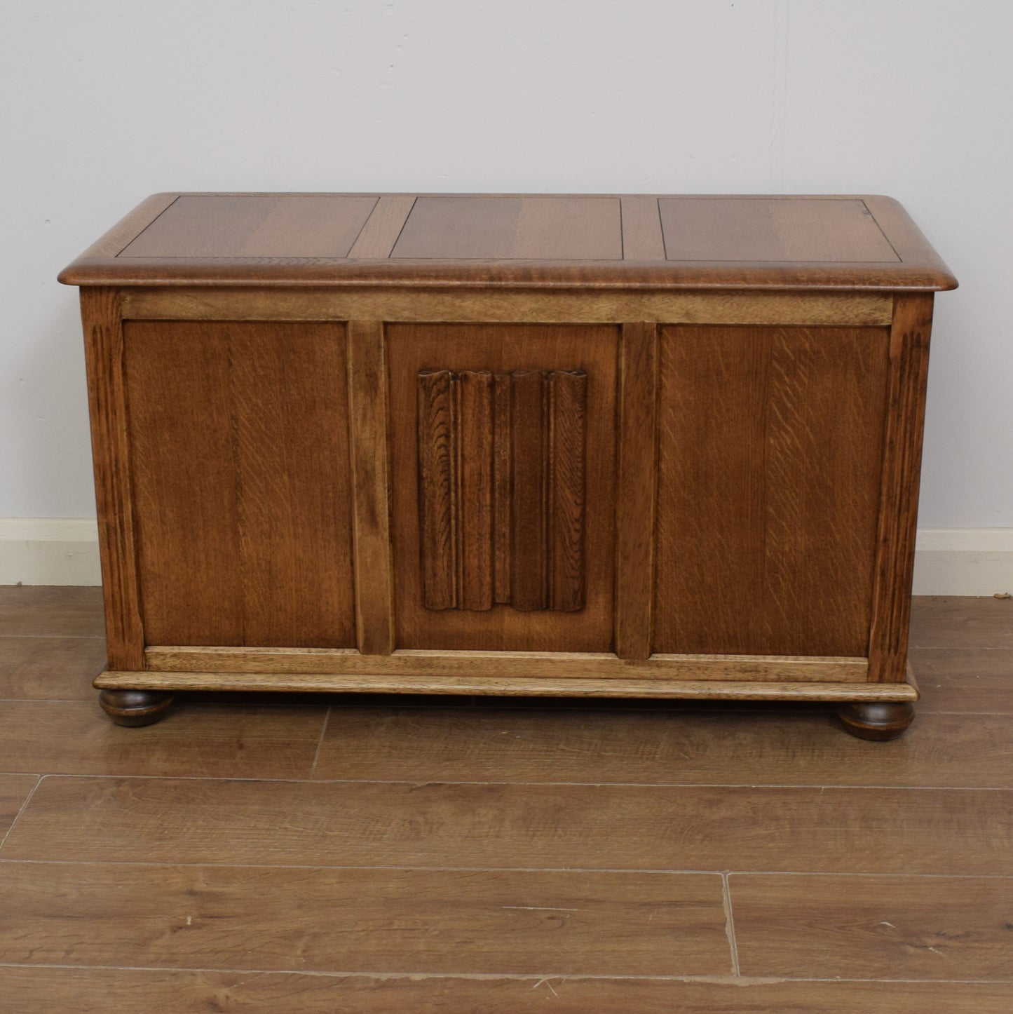 Restored Oak Blanket Box