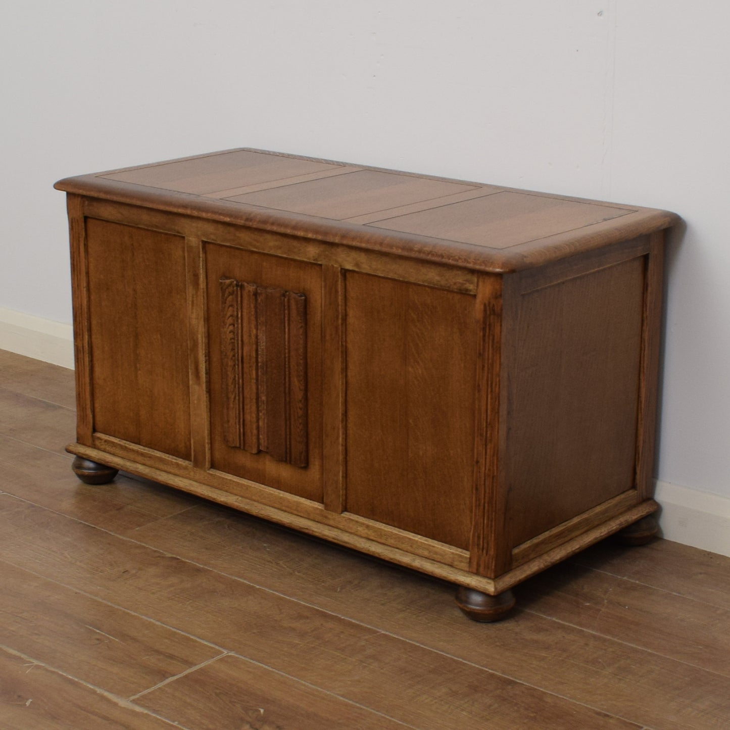 Restored Oak Blanket Box