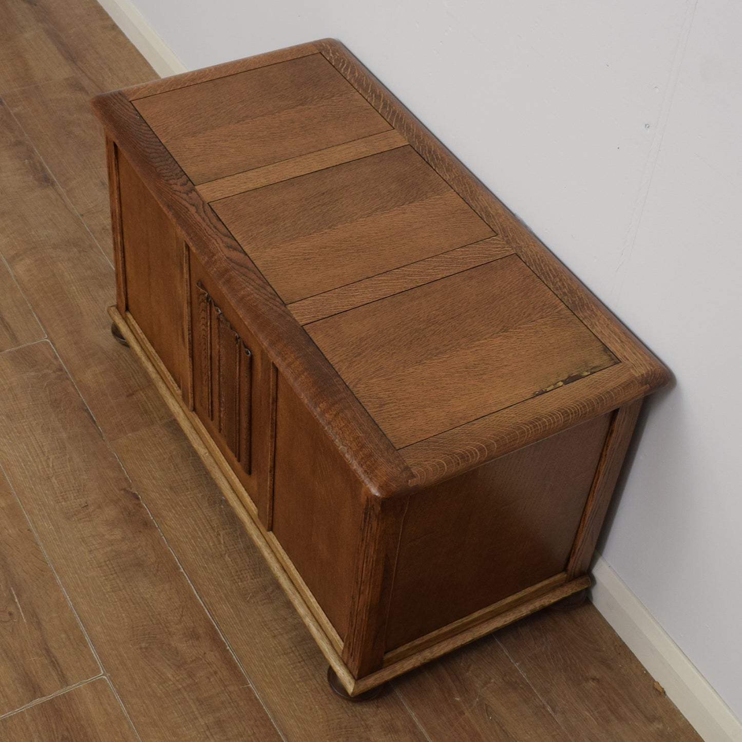 Restored Oak Blanket Box