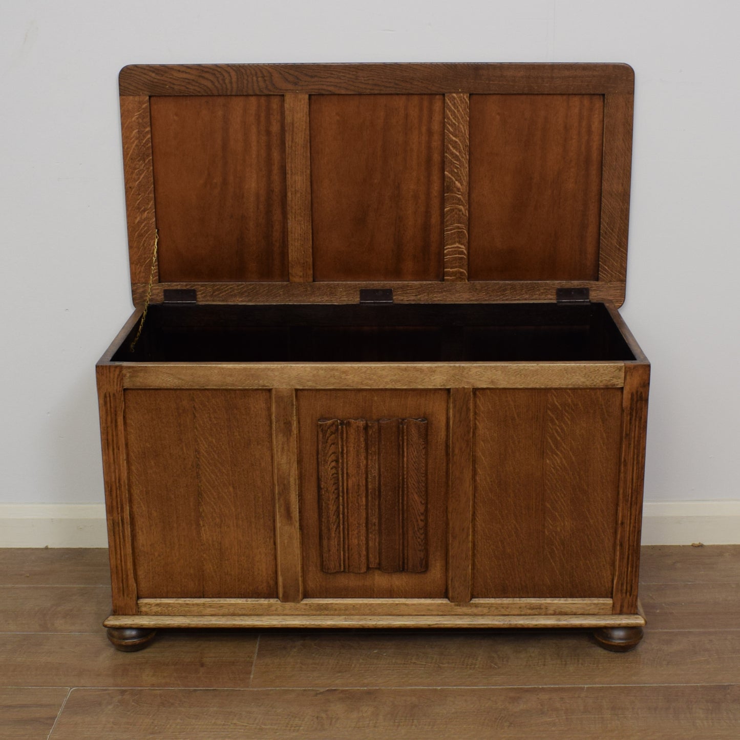 Restored Oak Blanket Box
