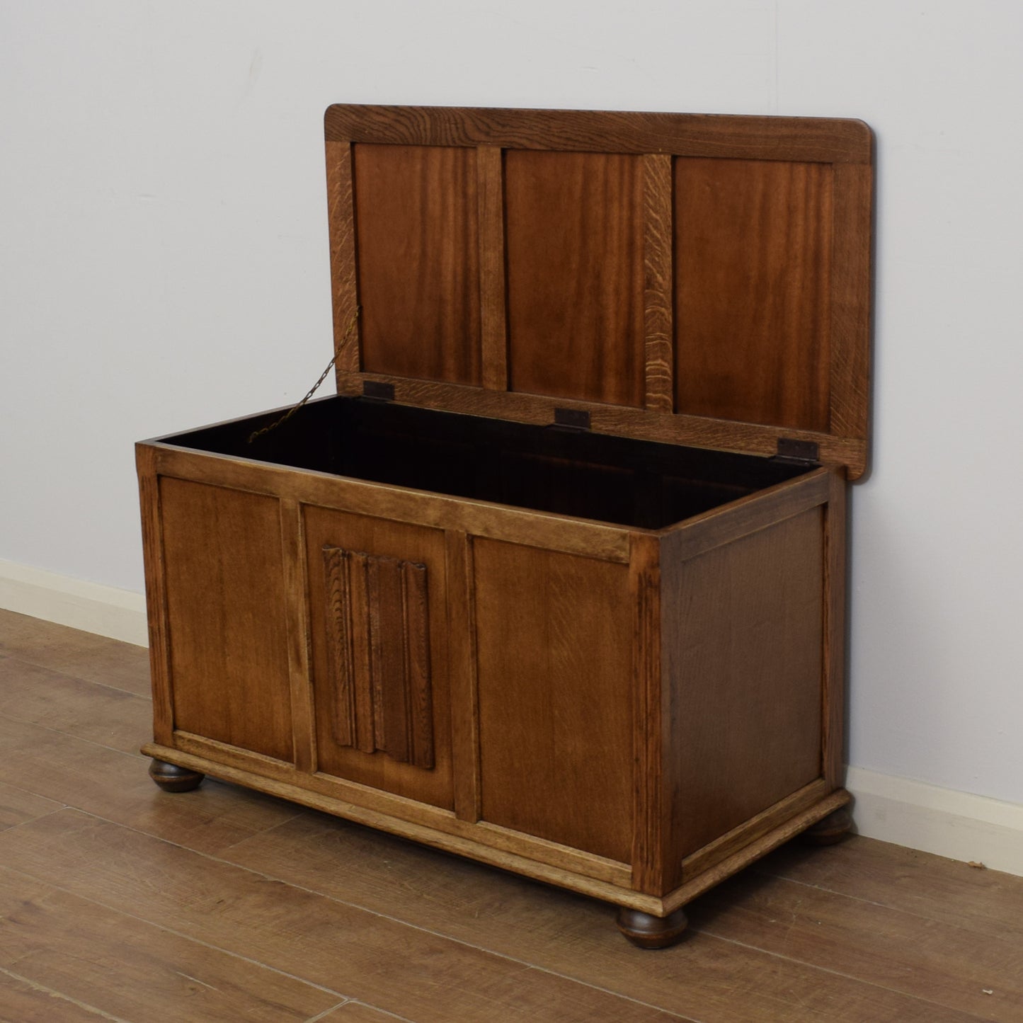 Restored Oak Blanket Box