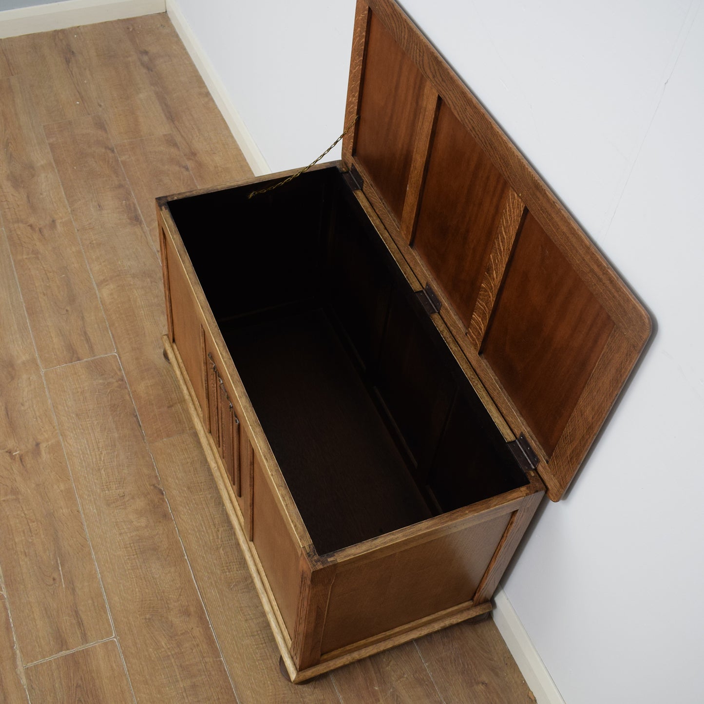 Restored Oak Blanket Box
