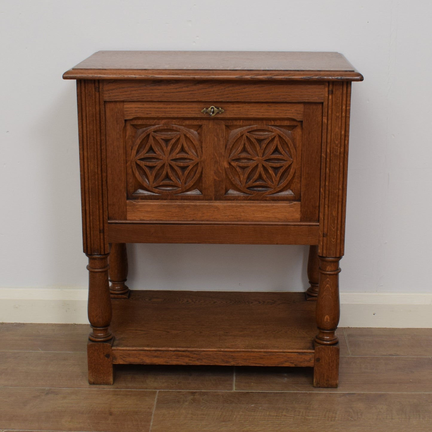 Restored Oak Side Cabinet