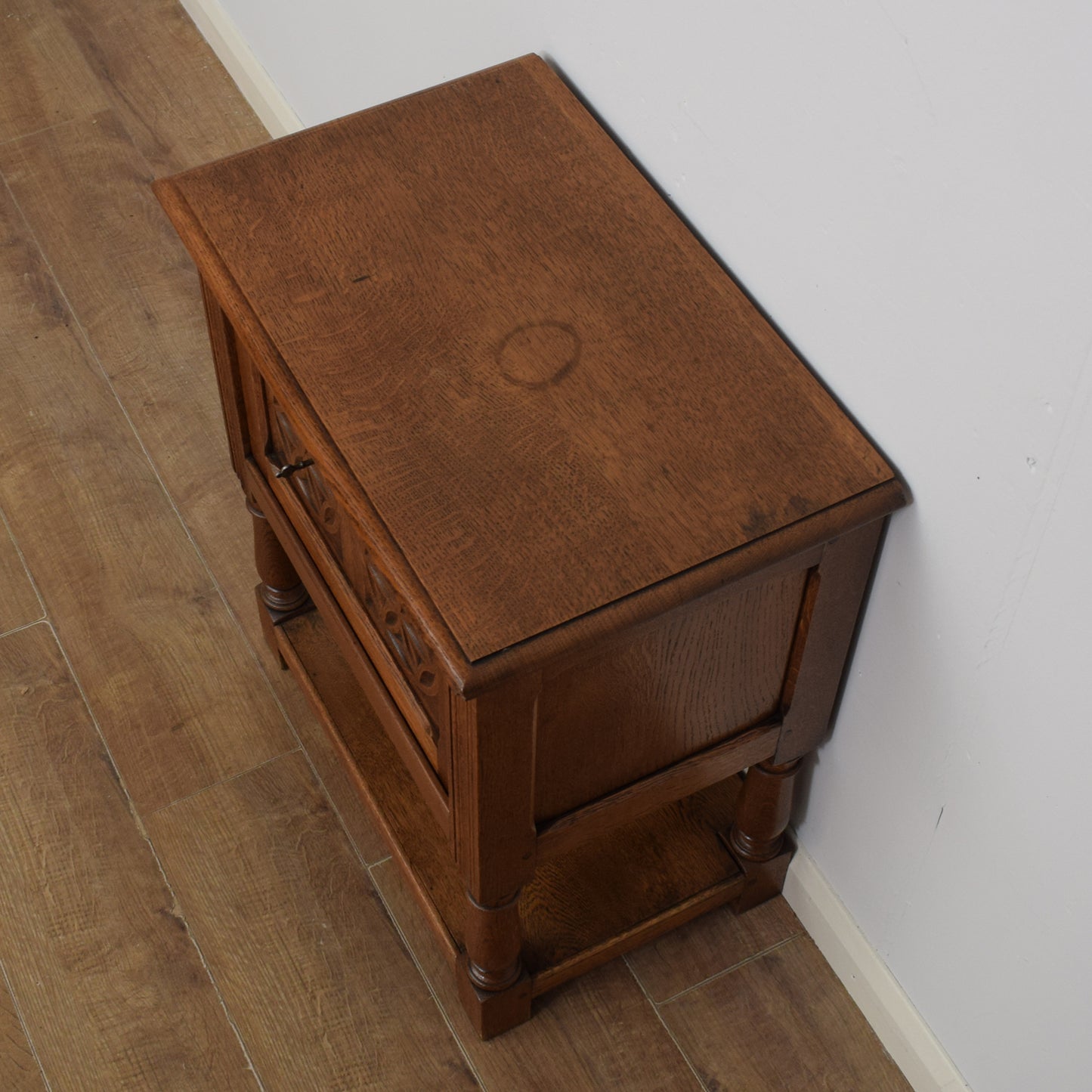 Restored Oak Side Cabinet