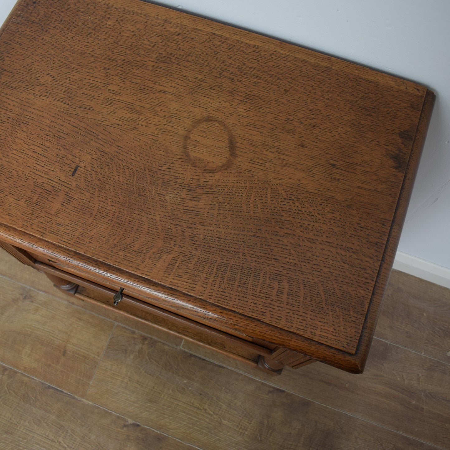 Restored Oak Side Cabinet