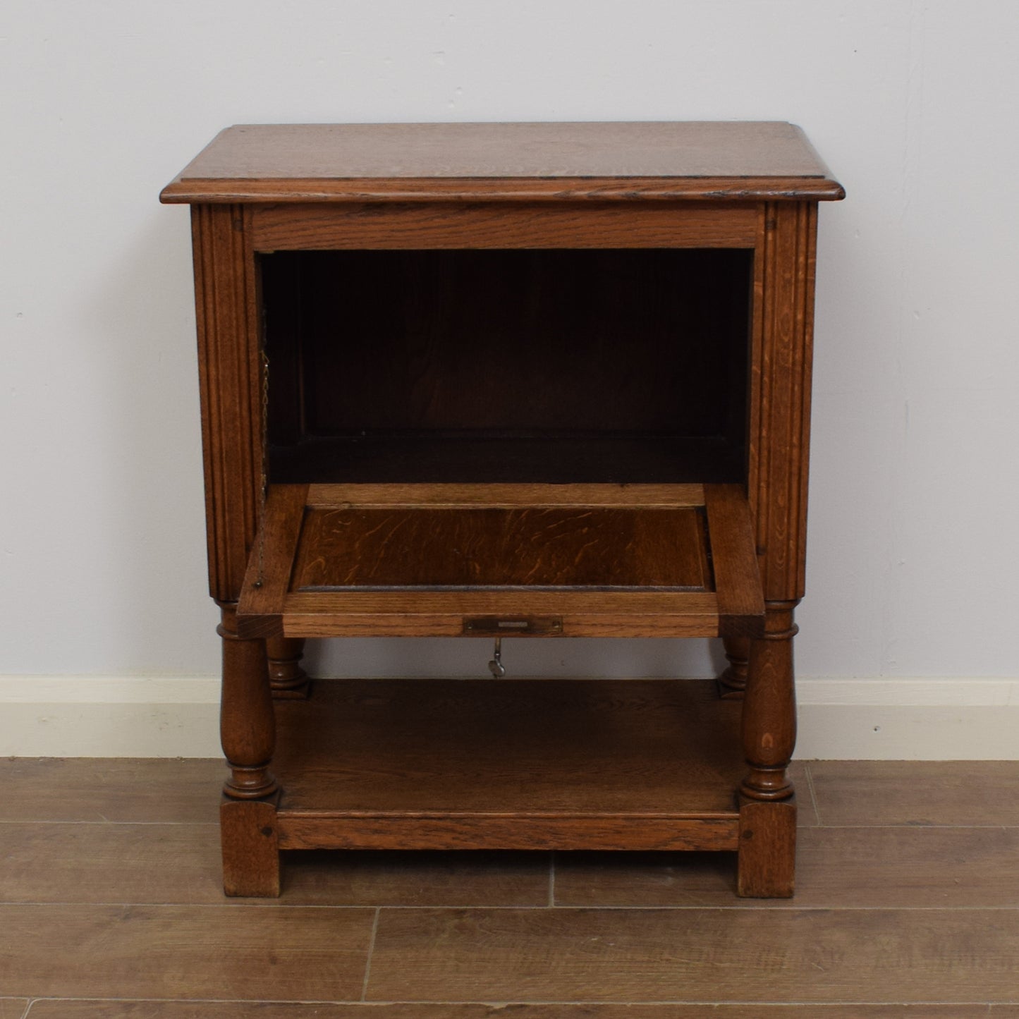 Restored Oak Side Cabinet