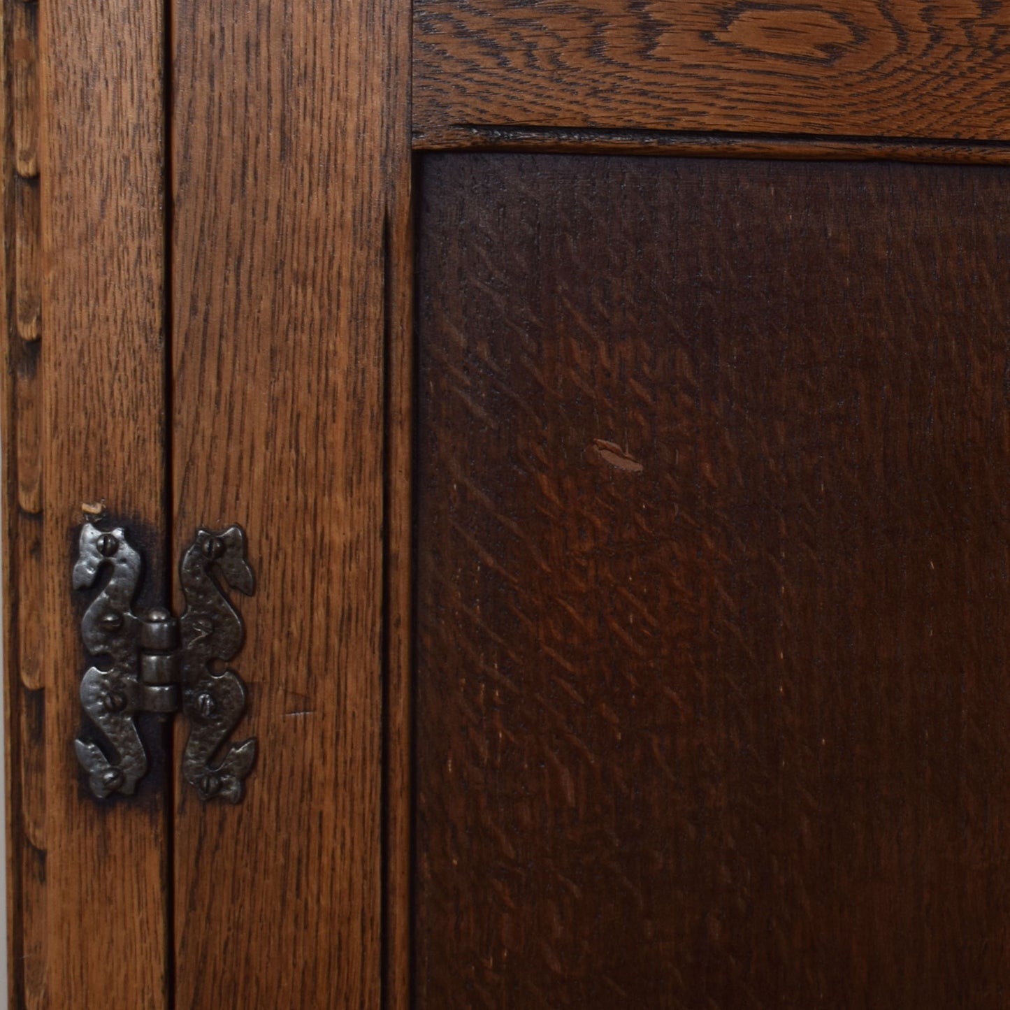 Large Oak Double Wardrobe