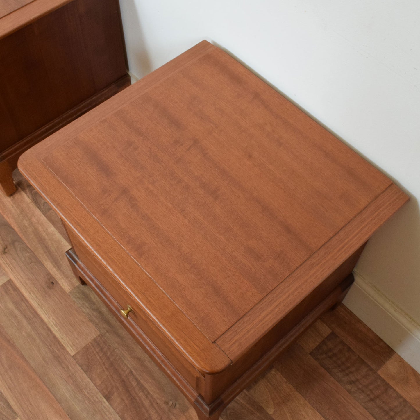 Pair of Stag Bedsides