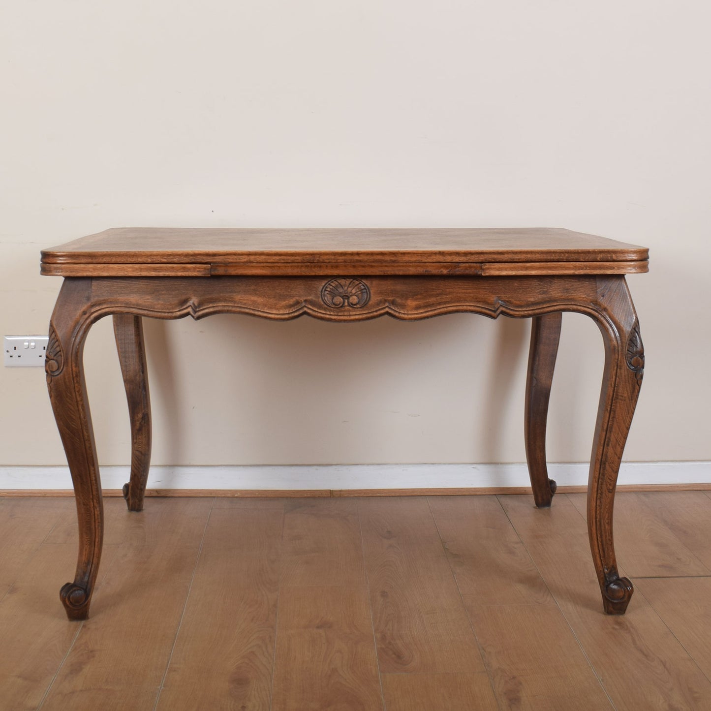French Table and Six Chairs.