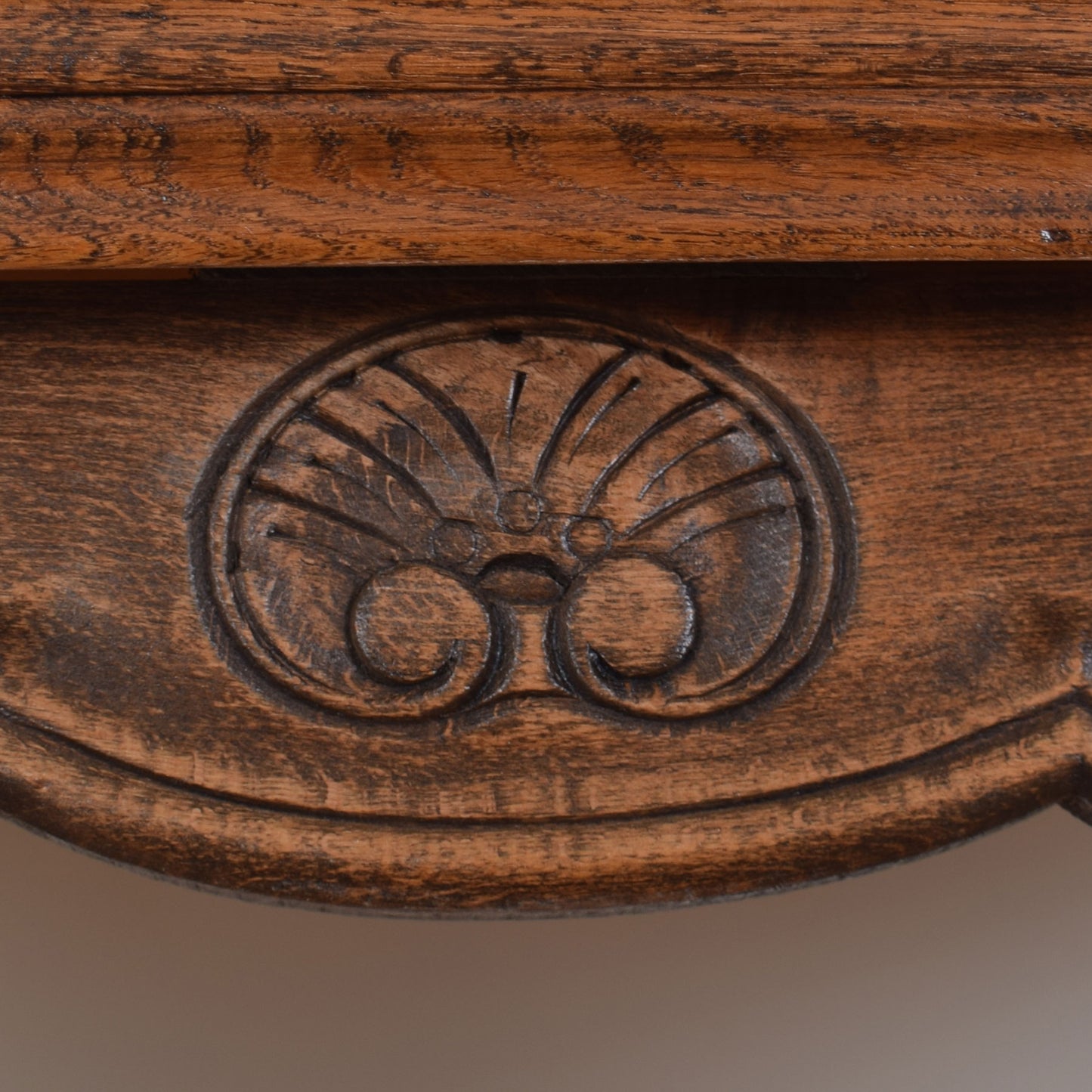 French Table and Six Chairs.