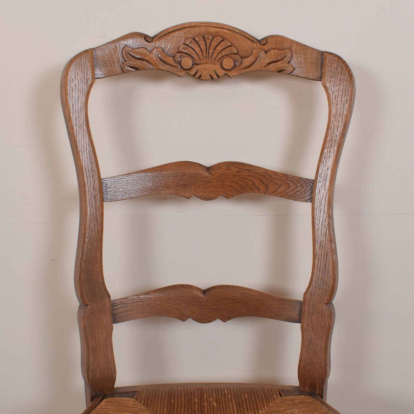 French Table and Six Chairs.