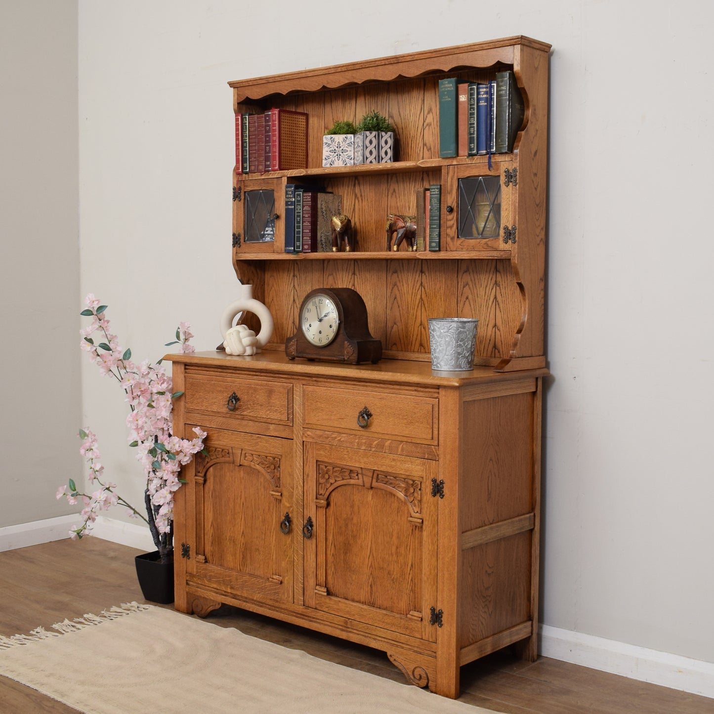 Restored Oak Welsh Dresser