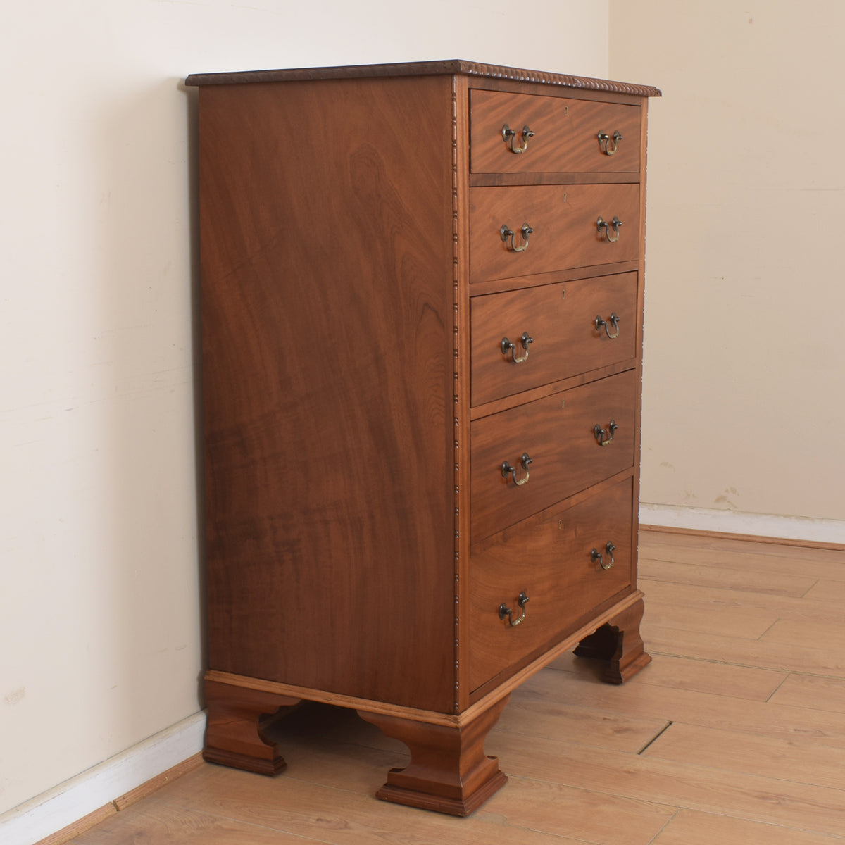 Large Mahogany Chest Of Drawers