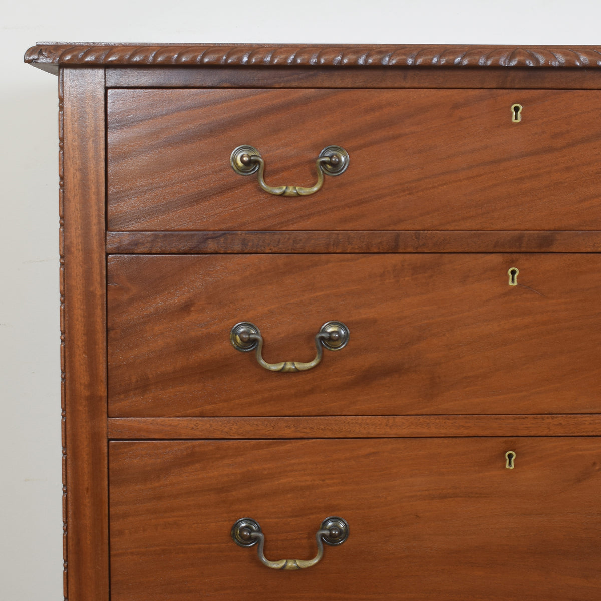 Large Mahogany Chest Of Drawers