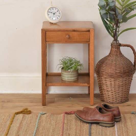 Oak Bedside