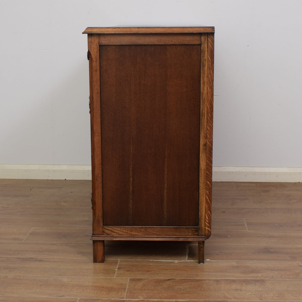 Restored Oak Linenfold Sideboard