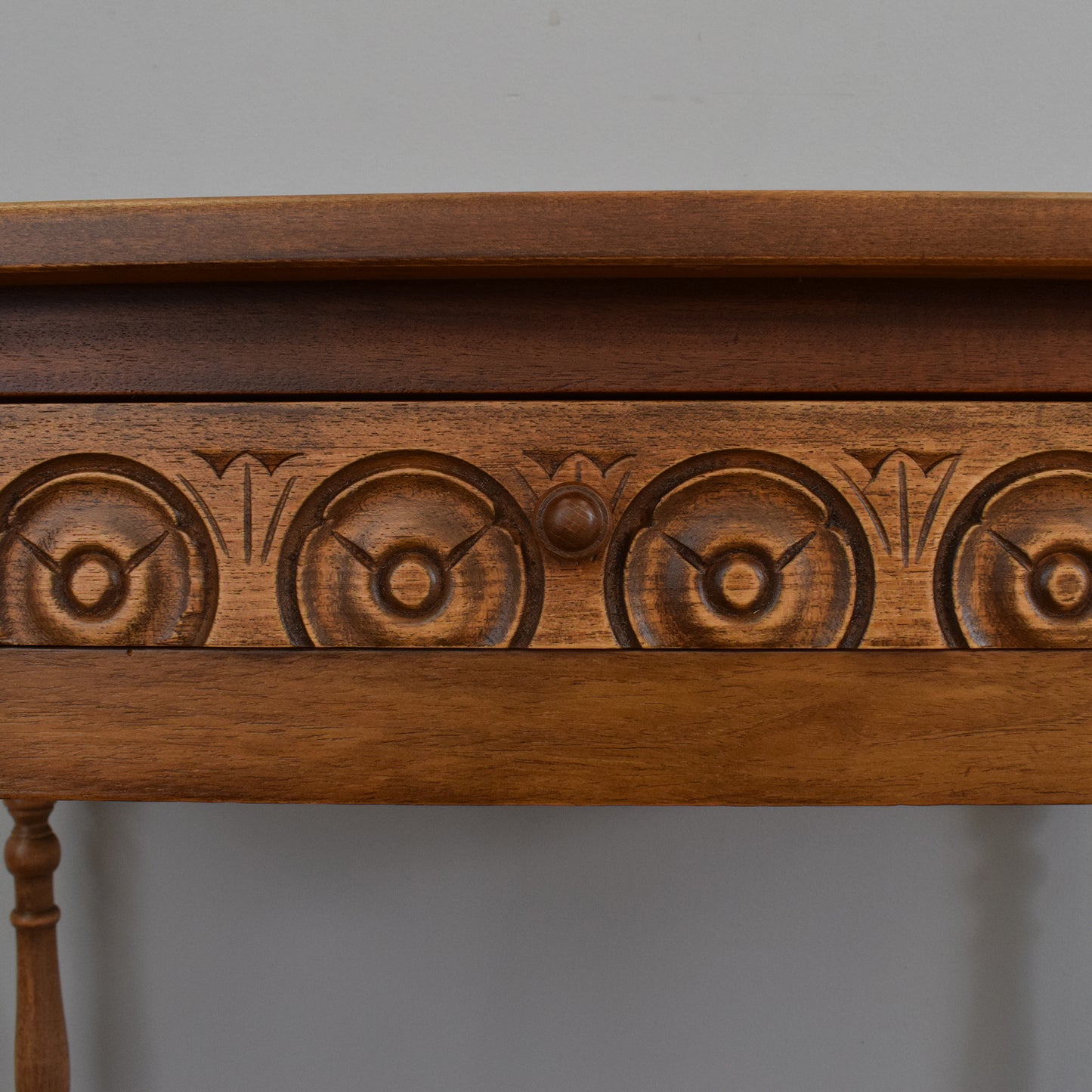 Restored Canted Hall Table