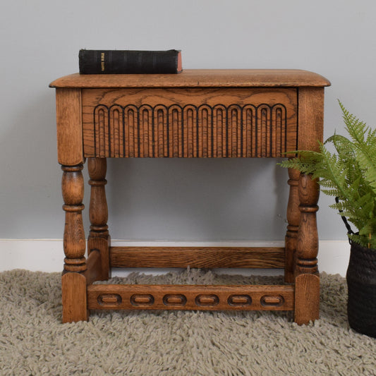 Small Oak Side Table