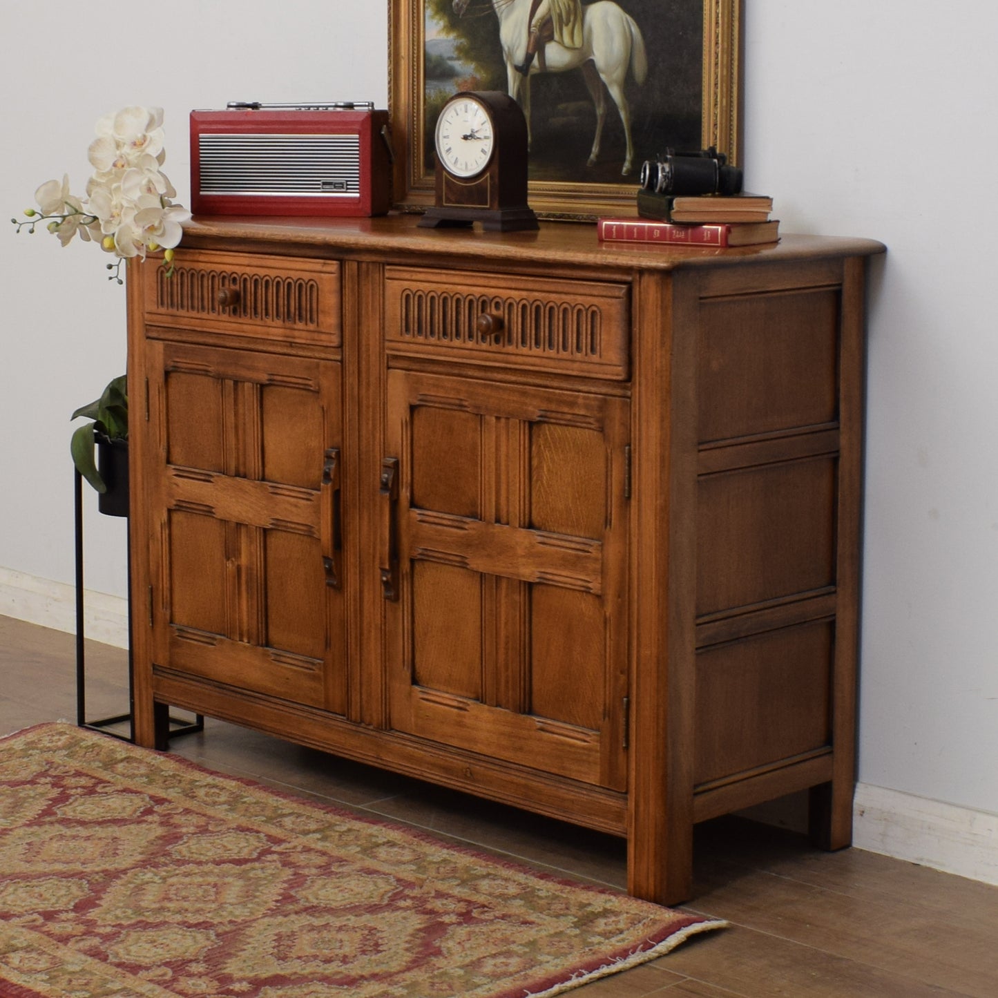 Restored Priory Sideboard