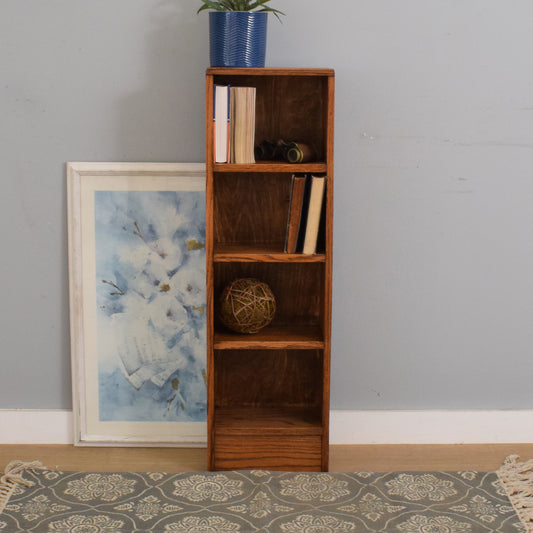 Restored Oak CD/Book Rack