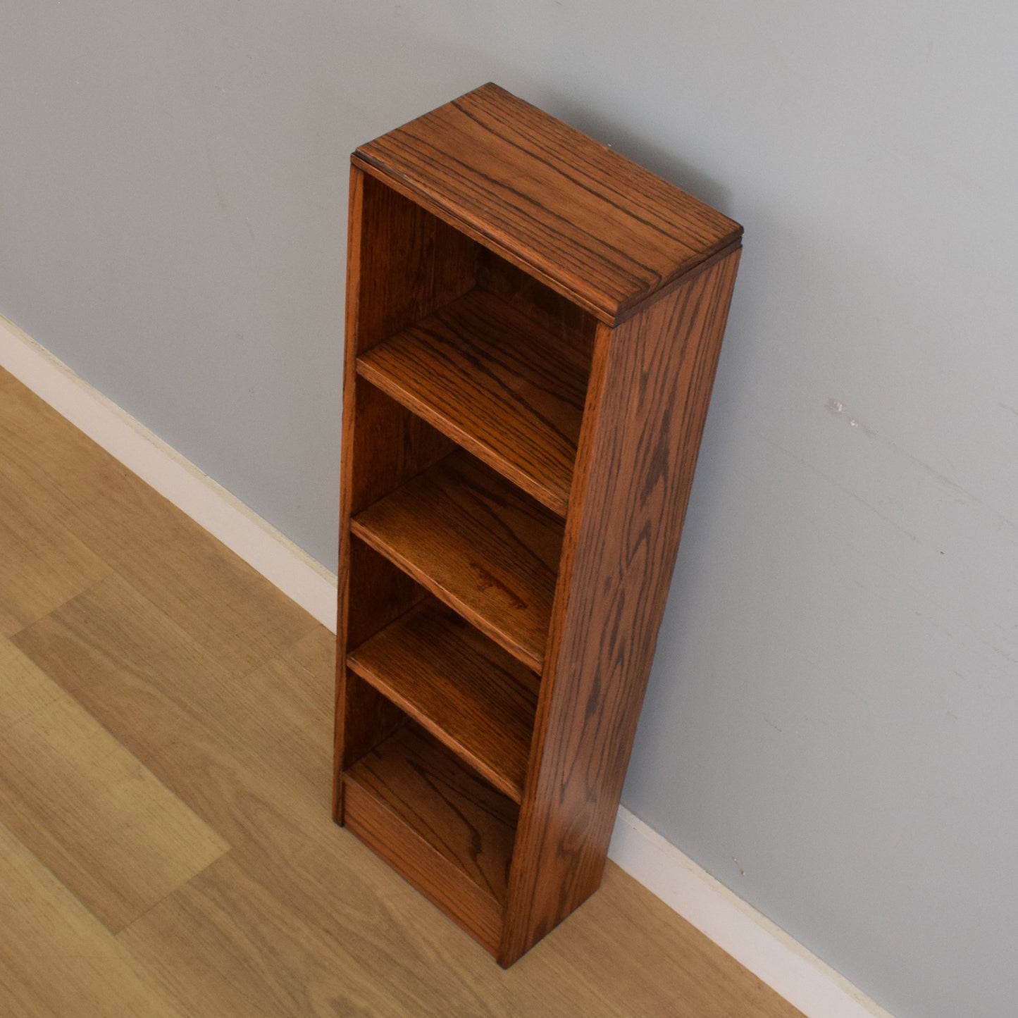 Restored Oak CD/Book Rack