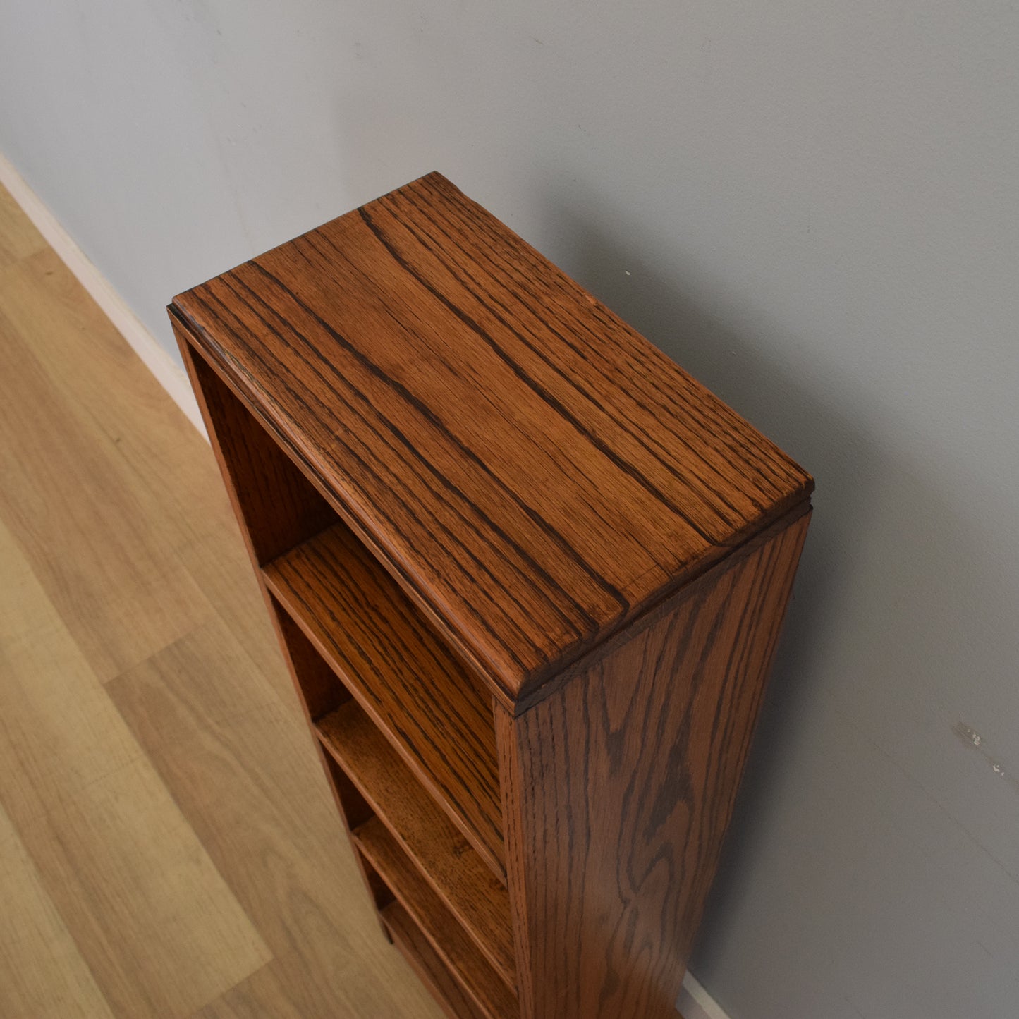 Restored Oak CD/Book Rack