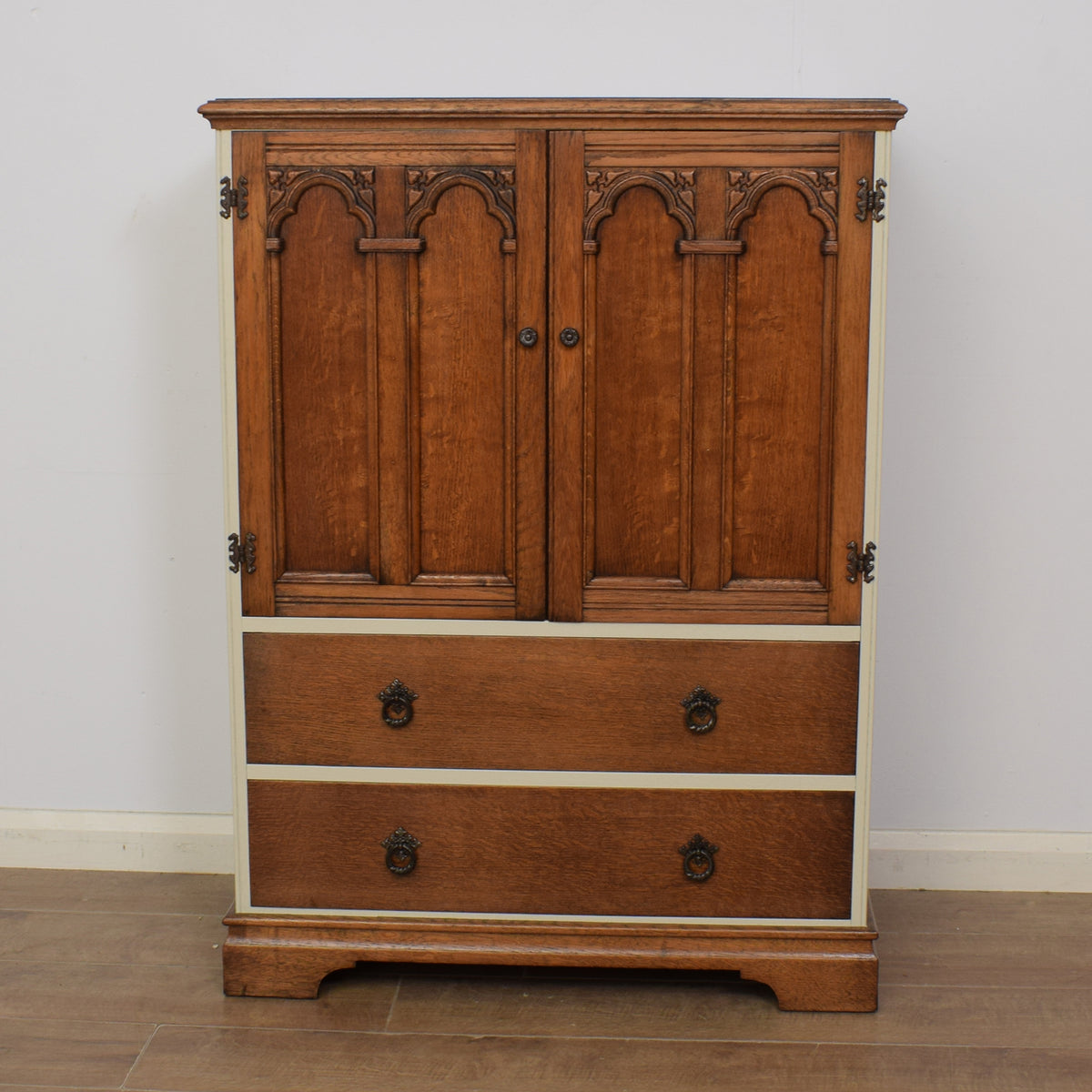 Painted Oak Tallboy