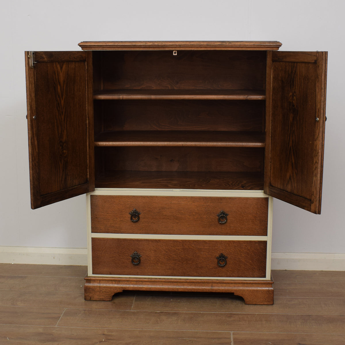 Painted Oak Tallboy