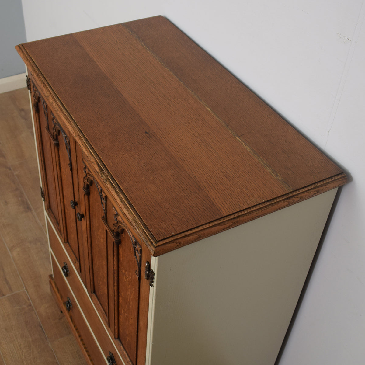 Painted Oak Tallboy