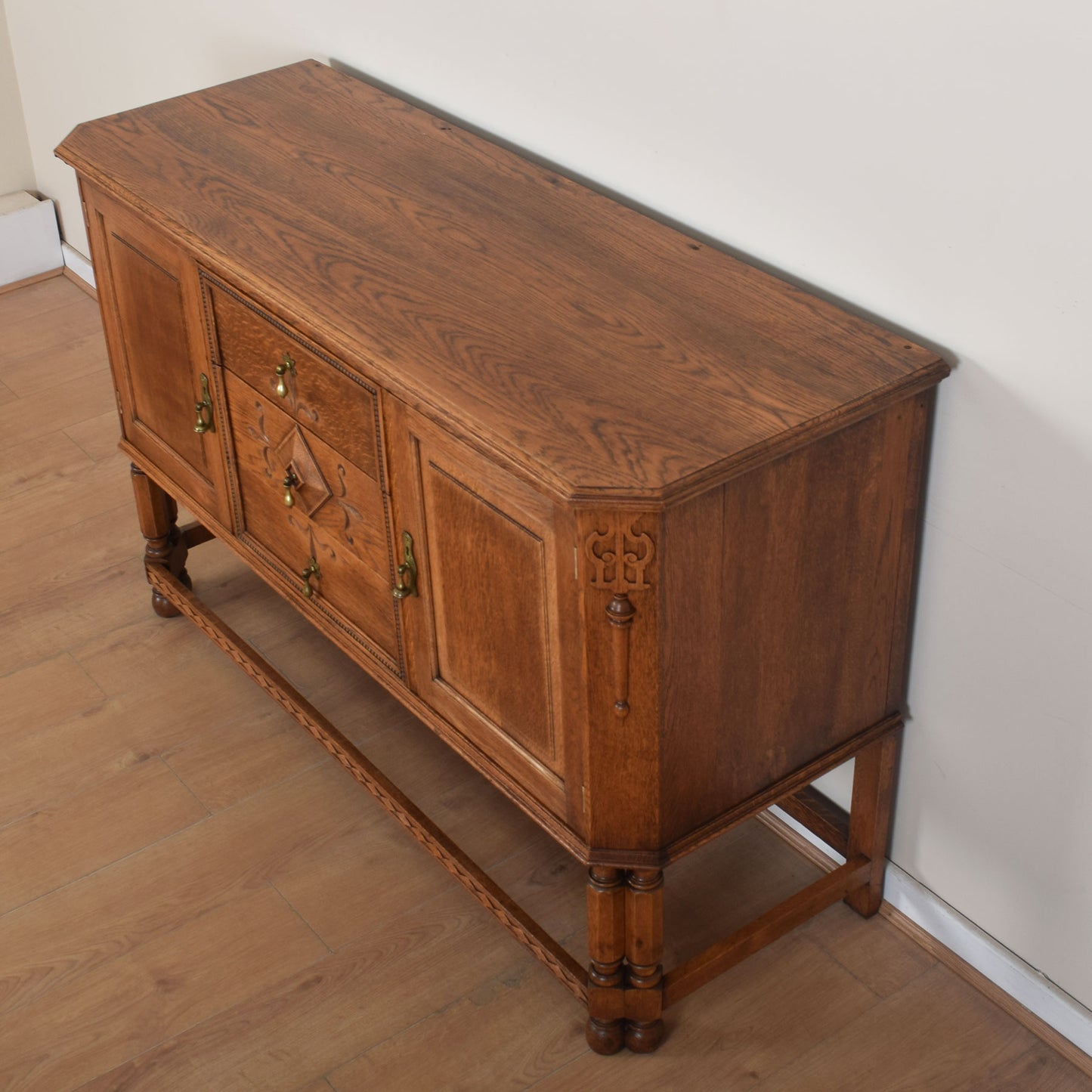 Vintage Oak Sideboard.