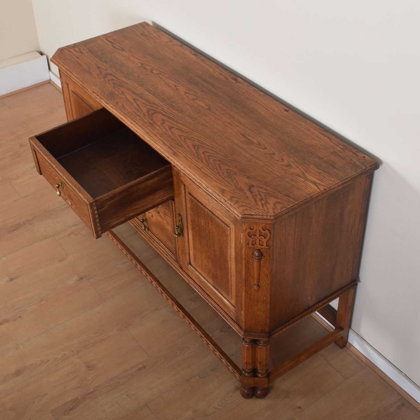 Vintage Oak Sideboard.