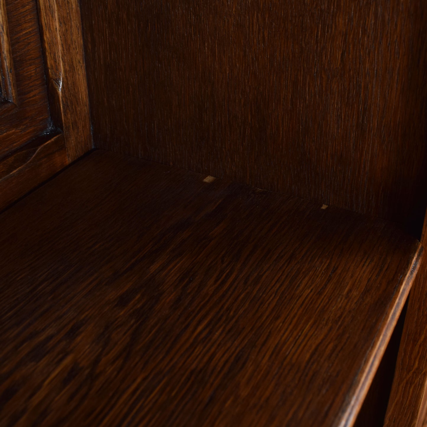 Large Carved Oak Dresser