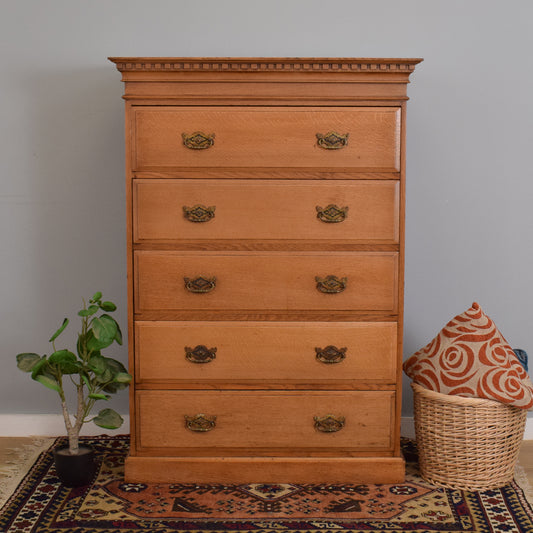 Large Oak Chest of Drawers