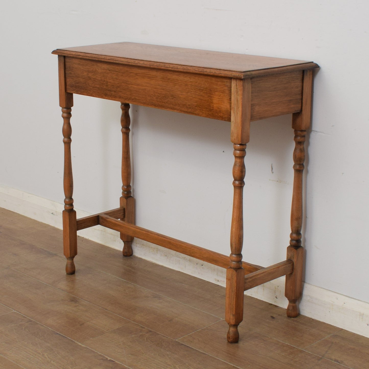 Restored Oak Console Table