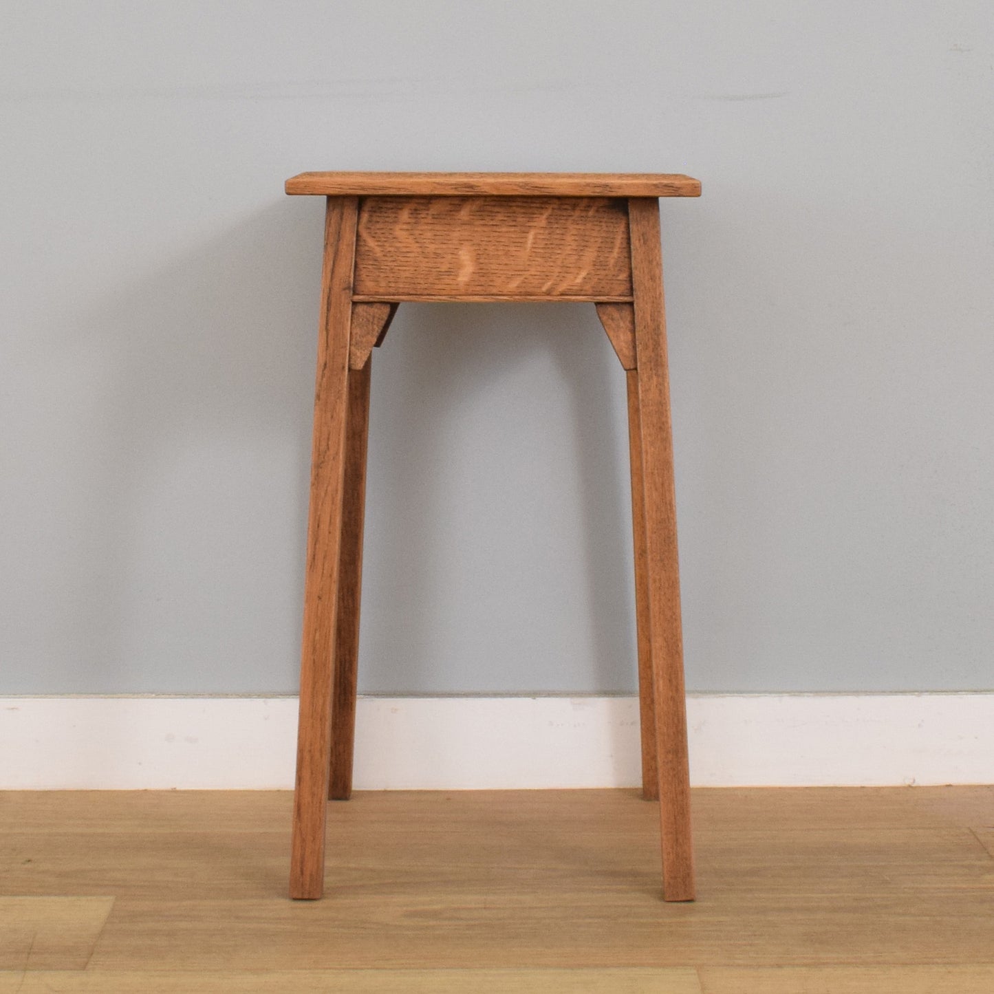 Restored Oak Lamp Table