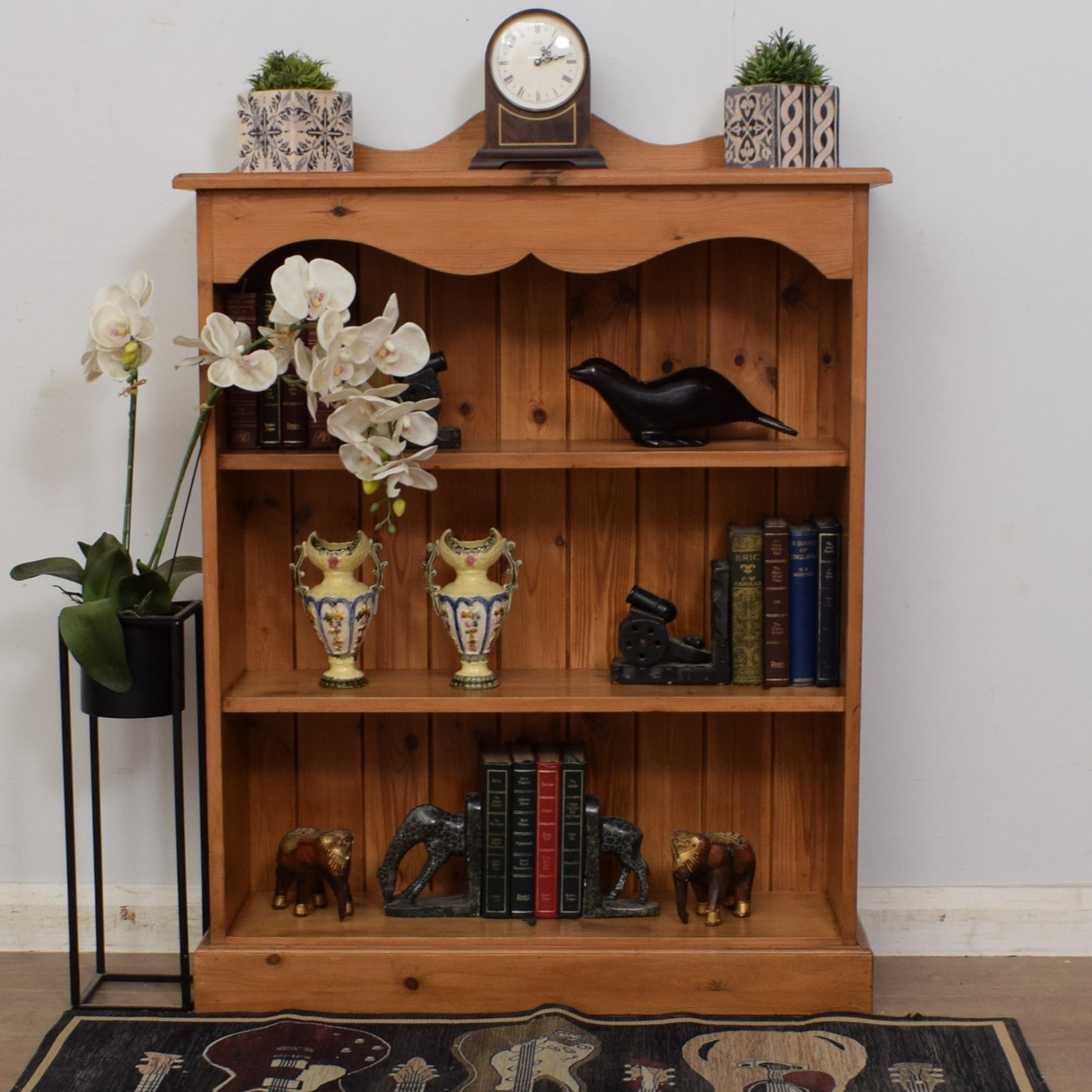 Restored Pine Bookcase