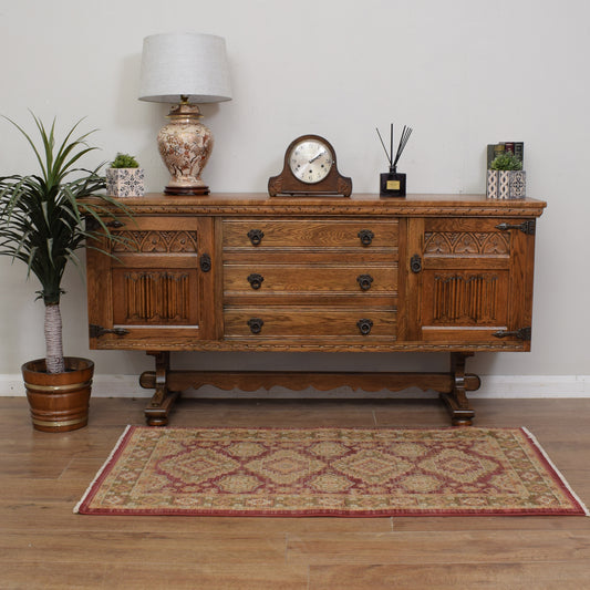 Restored Oak Sideboard