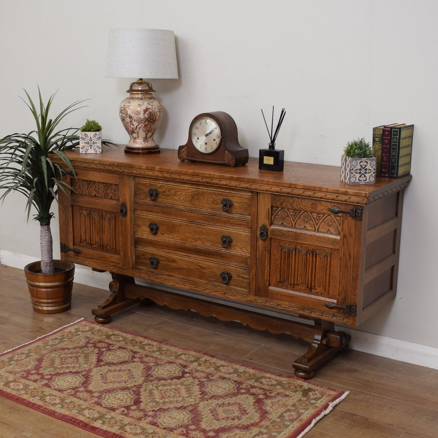 Restored Oak Sideboard