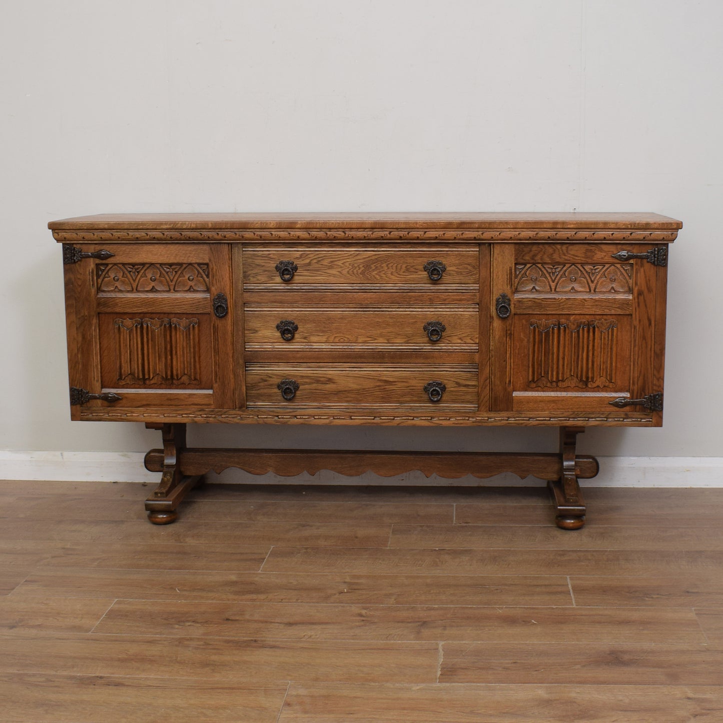 Restored Oak Sideboard