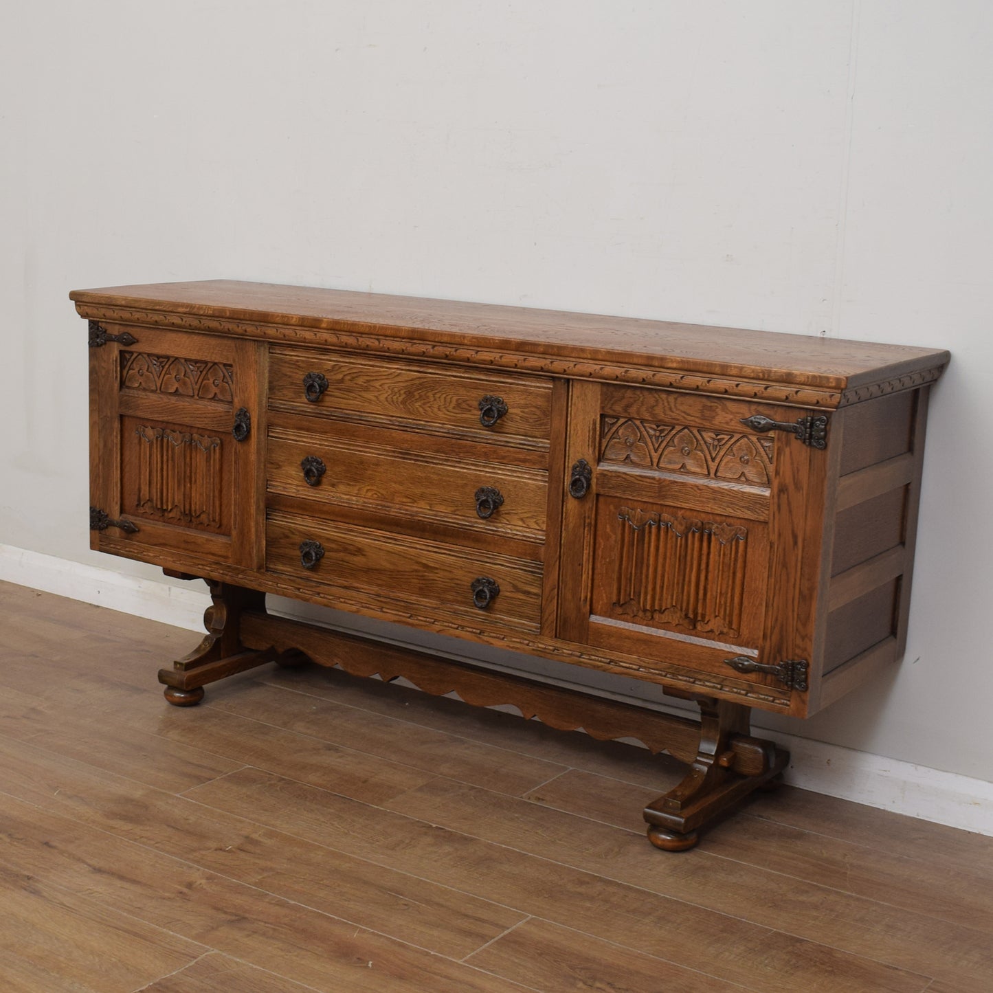 Restored Oak Sideboard