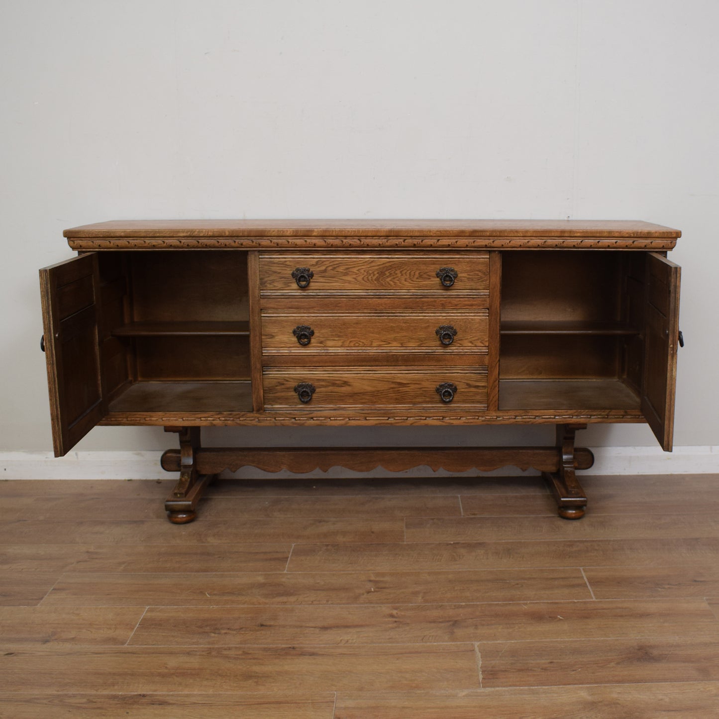 Restored Oak Sideboard