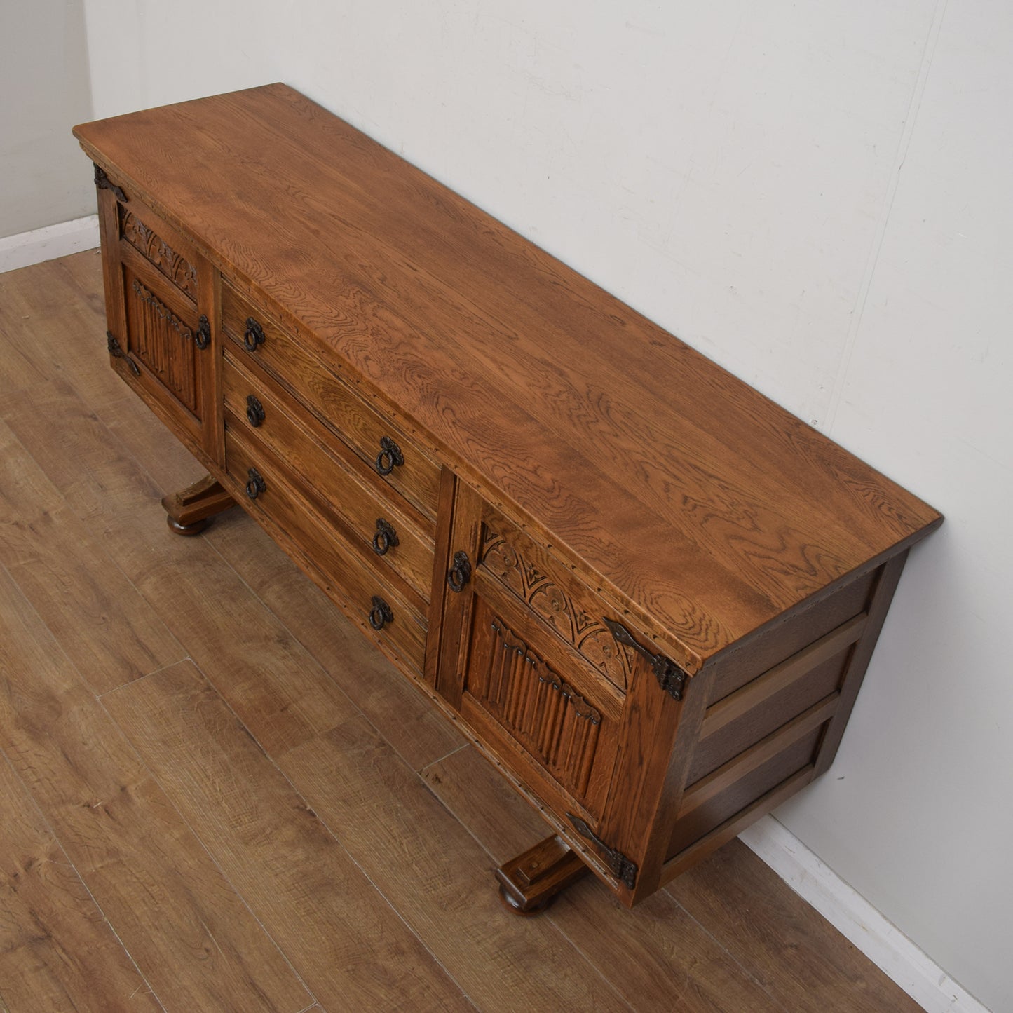 Restored Oak Sideboard