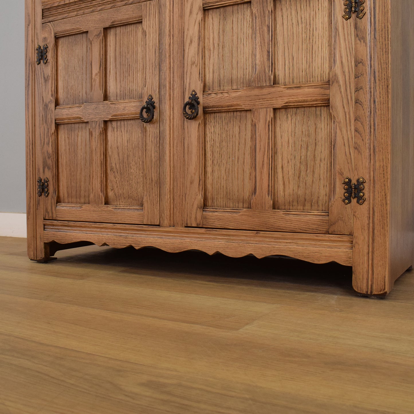 Restored Oak Display Dresser