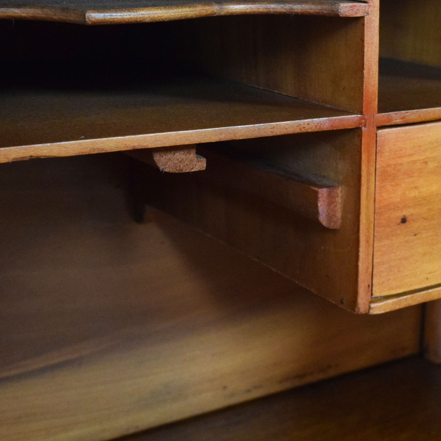 Restored Oak Roll-Top Desk