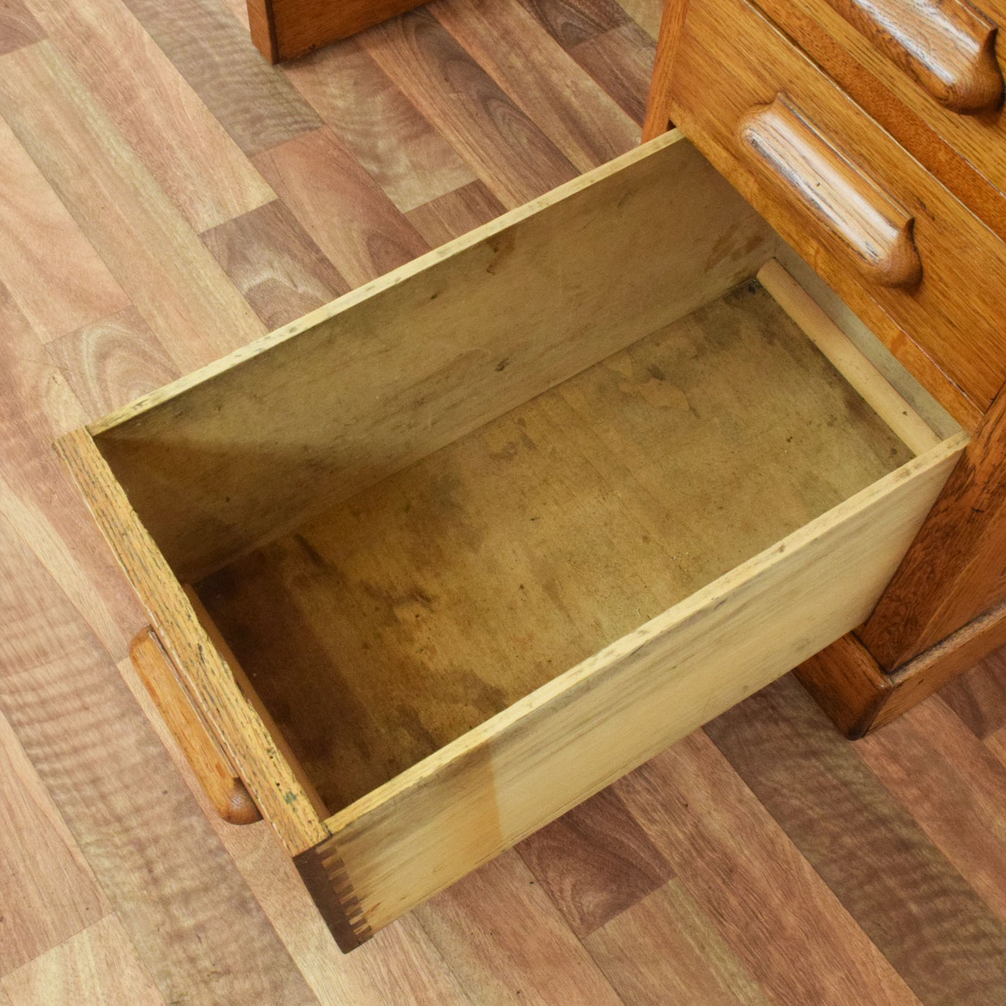 Restored Oak Roll-Top Desk