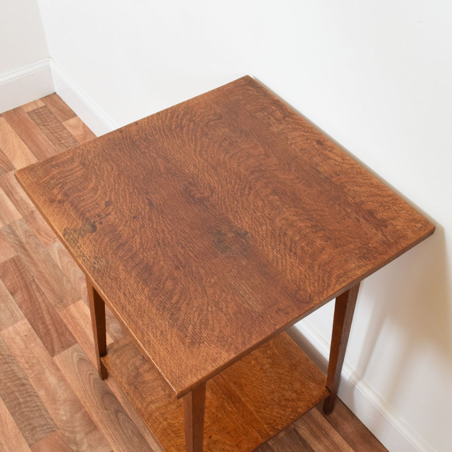 Restored Oak Side Table
