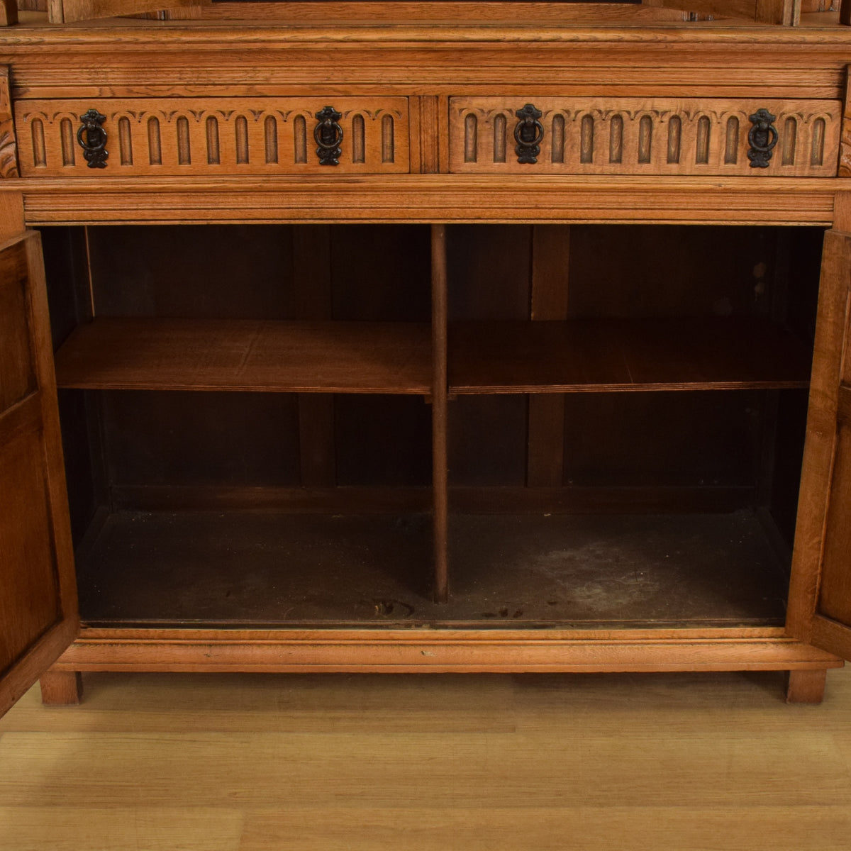 Carved Old Charm Court Cabinet