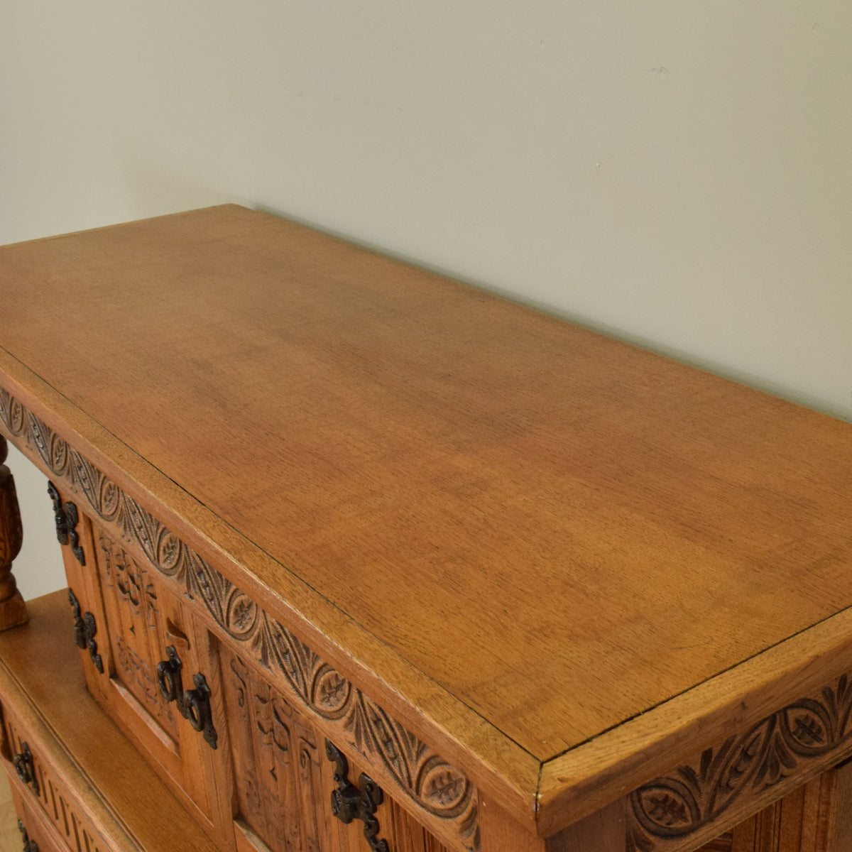 Carved Old Charm Court Cabinet